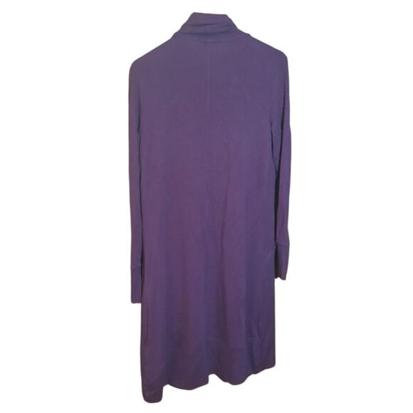Athleta Womens Pranayama Long Open Wrap Long Sleeve Slit Pockets Size S - Picture 2 of 6